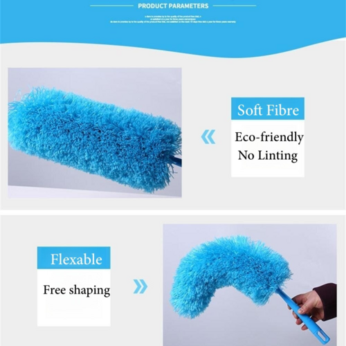 Microfiber Duster with 90° Bendable Head – 22", Washable