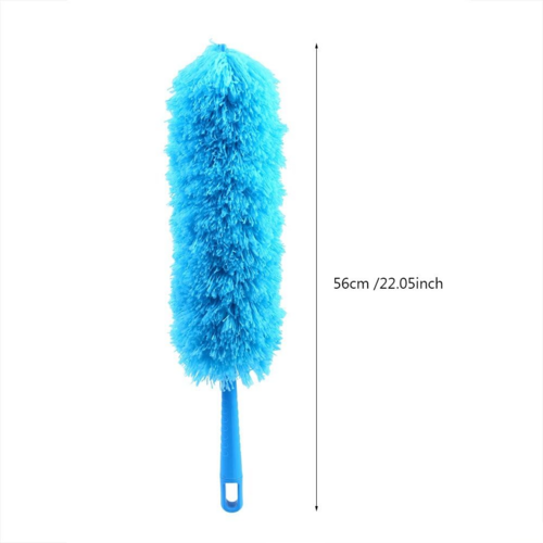 Microfiber Duster with 90° Bendable Head – 22", Washable