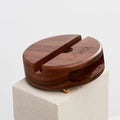 Wooden Phone Stand with Natural Sound Amplifier – Squirrel Design