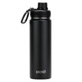 DRINCO 22 oz Insulated Stainless Steel Water Bottle – Black